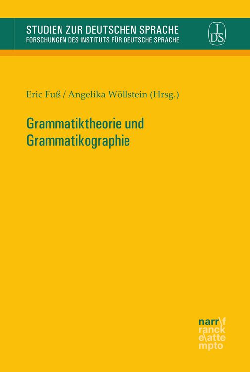 Produktbild: Grammatiktheorie und Grammatikographie