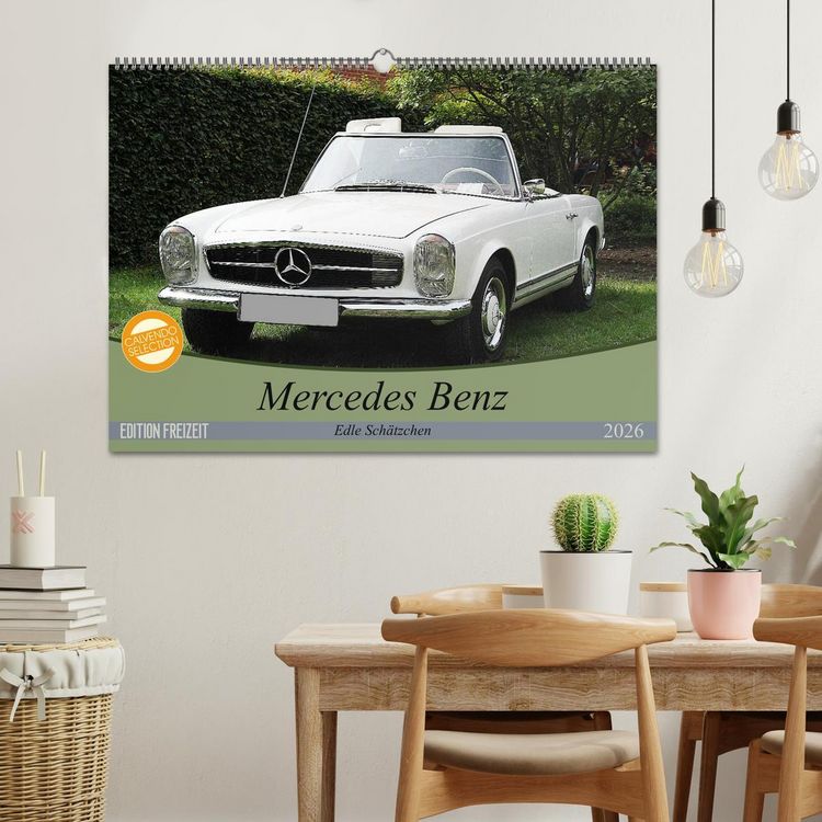 Produktbild: Mercedes Benz - Edle Sch&auml;tzchen (Wandkalender 2026 DIN A2 quer), CALVENDO Monatskalender