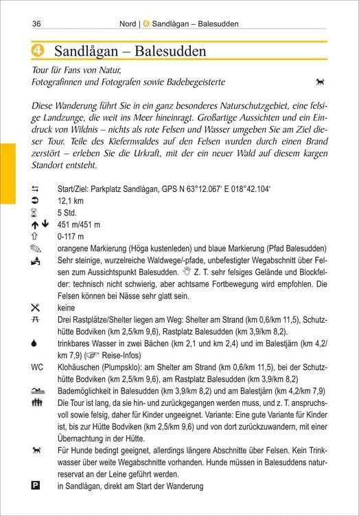 Produktbild: Schwedische Ostk&uuml;ste 27 Touren an der wilden und facettenreichen H&ouml;ga Kusten