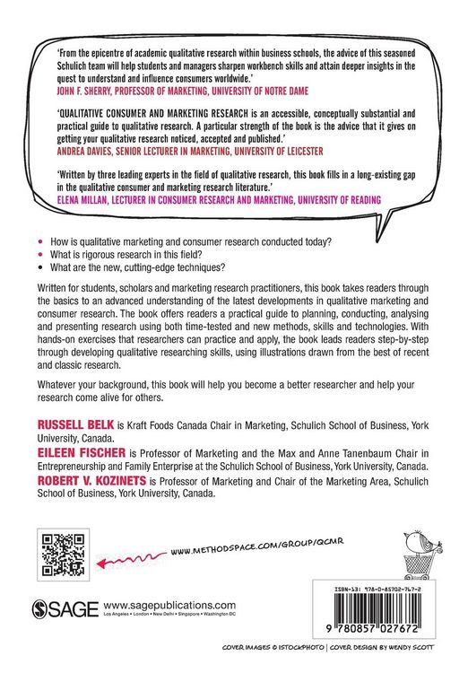 Produktbild: Qualitative Consumer and Marketing Research