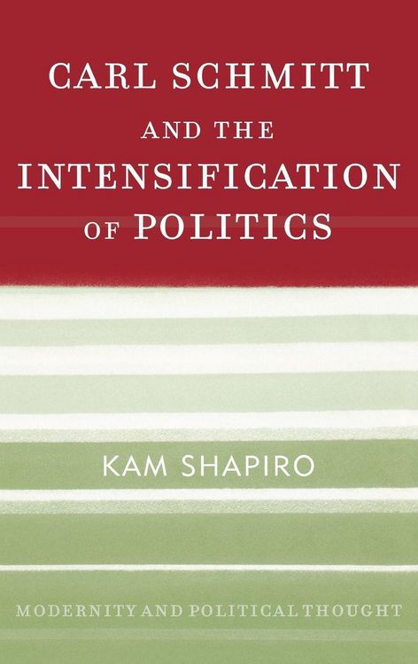 Produktbild: Carl Schmitt and the Intensification of Politics