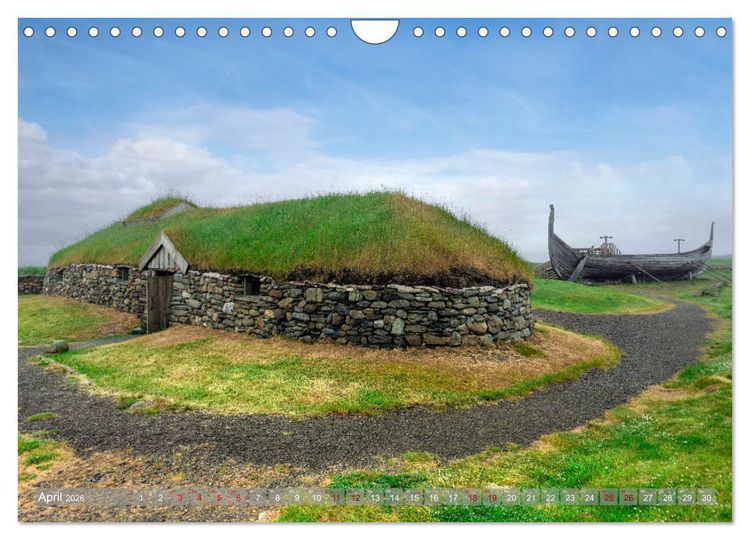 Produktbild: Wildes Shetland, die Wikinger-Inseln am Rande der Welt. (Wandkalender 2026 DIN A4 quer), CALVENDO Monatskalender