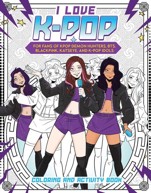 Produktbild: I Love K-Pop Coloring and Activity Book