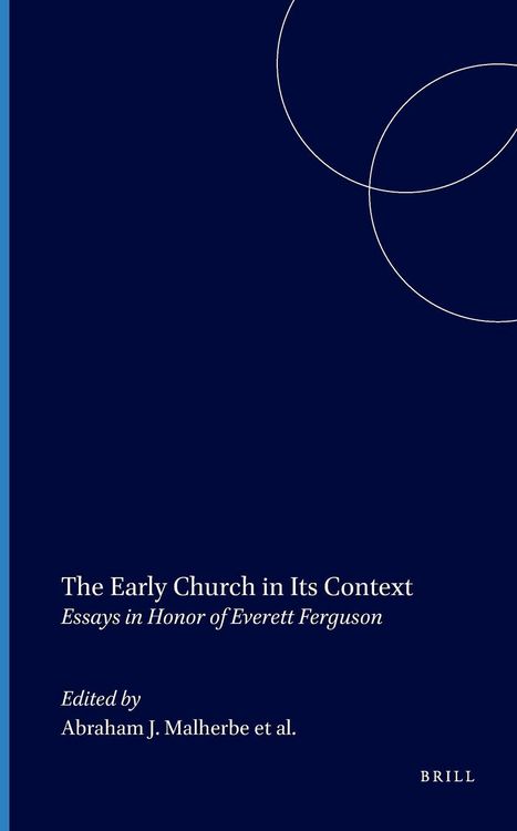 Produktbild: The Early Church in Its Context