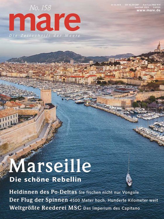 Produktbild: mare - Die Zeitschrift der Meere / No. 158 / Marseille