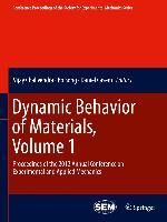 Produktbild: Dynamic Behavior of Materials, Volume 1