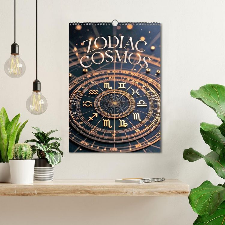 Produktbild: Zodiac Cosmos (Wandkalender 2027 DIN A3 hoch), CALVENDO Monatskalender