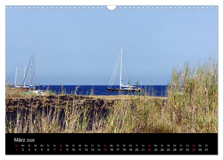 Produktbild: Kalabrien: Wo die Sonne Urlaub macht (Wandkalender 2026 DIN A3 quer), CALVENDO Monatskalender