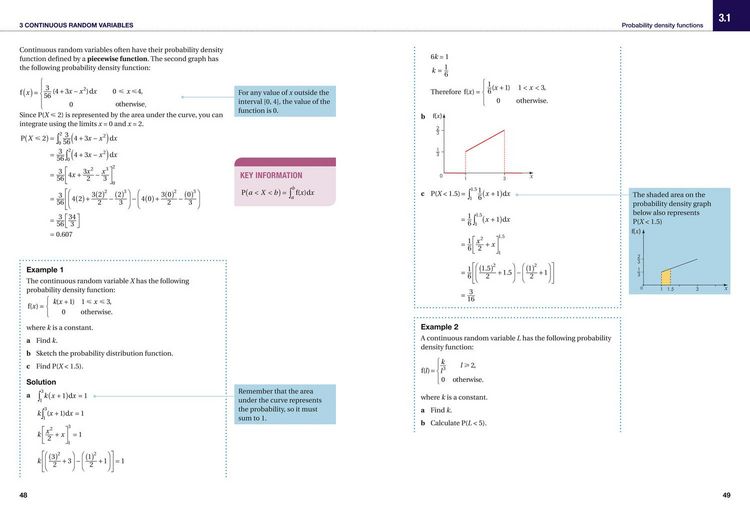 Produktbild: Cambridge International as & a Level Mathematics Probability and Statistics 2 Student's Book
