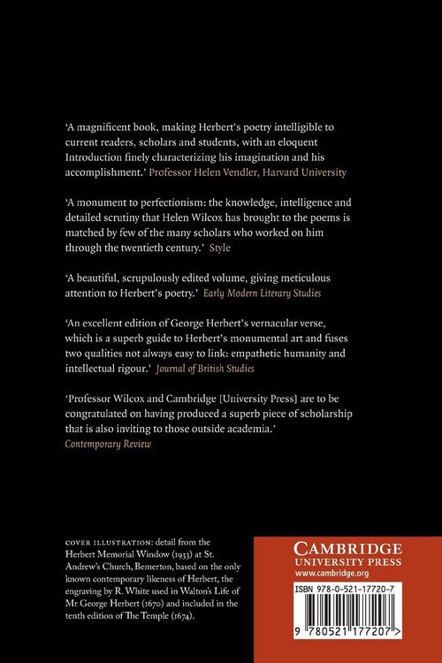 Produktbild: The English Poems of George Herbert