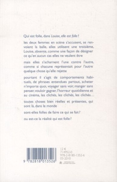Produktbild: Louise, elle est folle