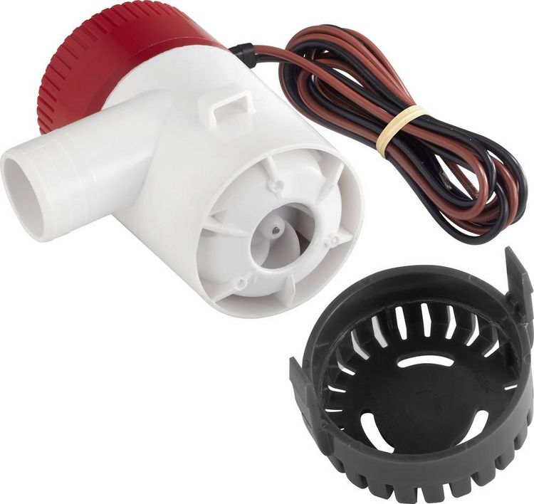 Produktbild: TOOLCRAFT TO-7159140 Niedervolt-Tauchpumpe 4164 l/h 12 V/DC