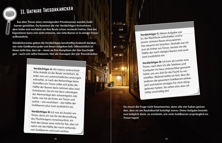 Produktbild: Das perfekte Verbrechen-Rätselbuch