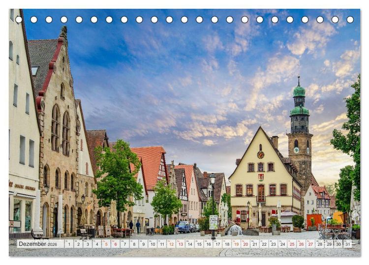 Produktbild: Lauf an der Pegnitz Impressionen (Tischkalender 2026 DIN A5 quer), CALVENDO Monatskalender