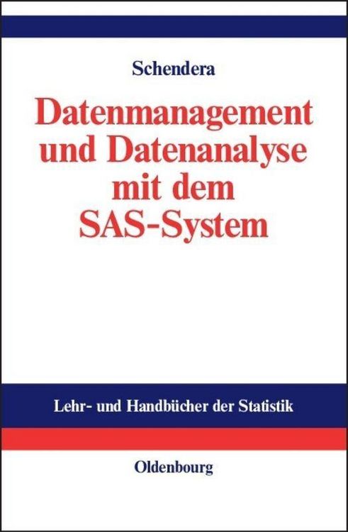Produktbild: Datenmanagement und Datenanalyse mit dem SAS-System