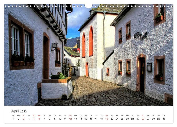 Produktbild: Die sch&ouml;nsten Orte der Eifel (Wandkalender 2026 DIN A3 quer), CALVENDO Monatskalender