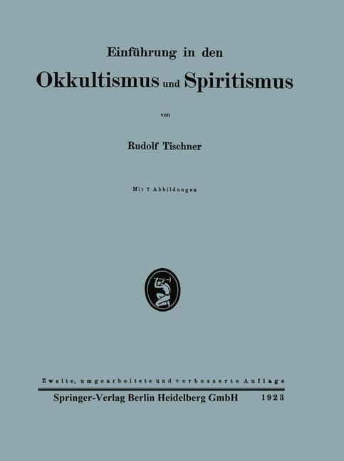 Produktbild: Einf&uuml;hrung in den Okkultismus und Spiritismus