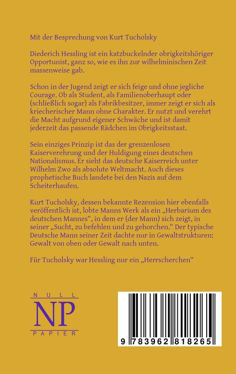 Produktbild: Der Untertan