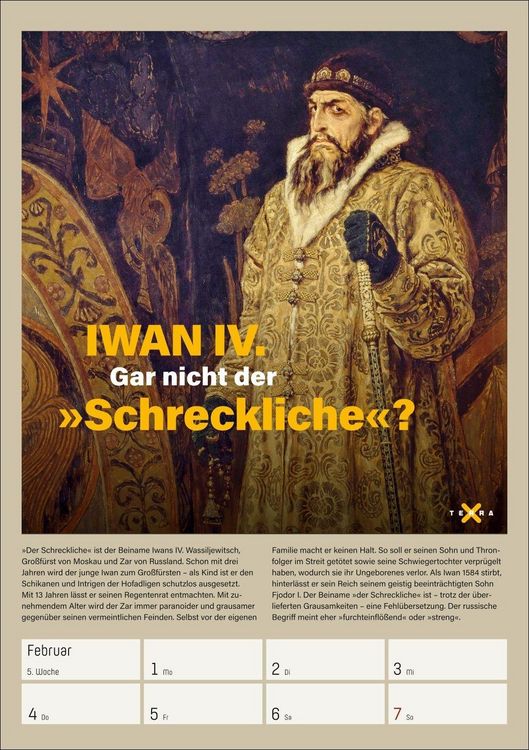 Produktbild: Terra X History Wochenplaner 2027