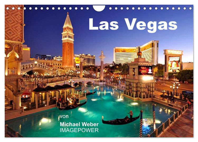 Produktbild: Las Vegas (Wandkalender 2026 DIN A4 quer), CALVENDO Monatskalender