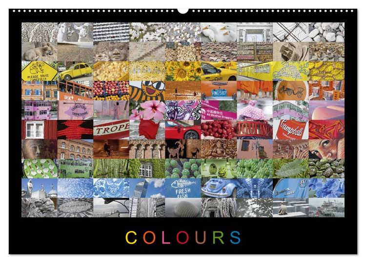 Produktbild: Colours (Wandkalender 2026 DIN A2 quer), CALVENDO Monatskalender