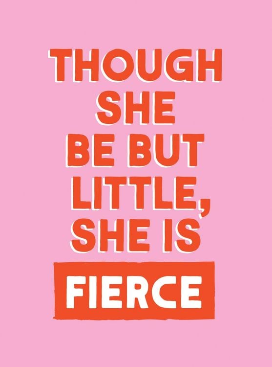 Produktbild: Though She Be But Little, She is Fierce