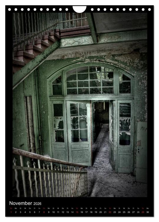 Produktbild: Lost Places Vergessene Orte (Wandkalender 2026 DIN A4 hoch), CALVENDO Monatskalender