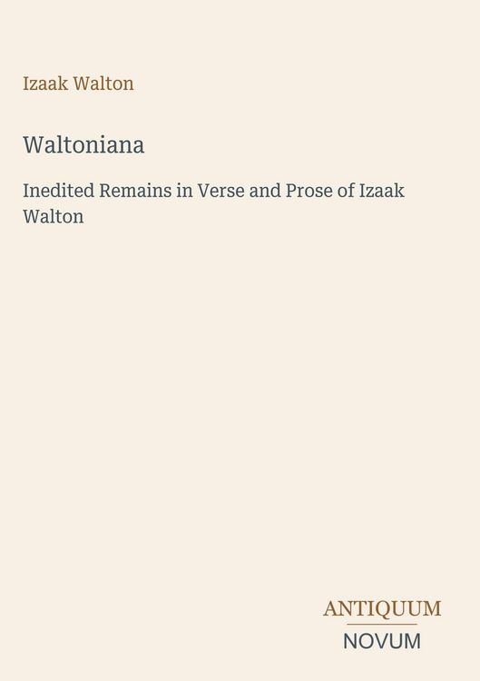 Produktbild: Waltoniana