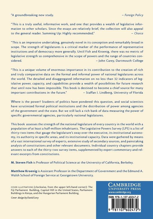 Produktbild: The Handbook of National Legislatures