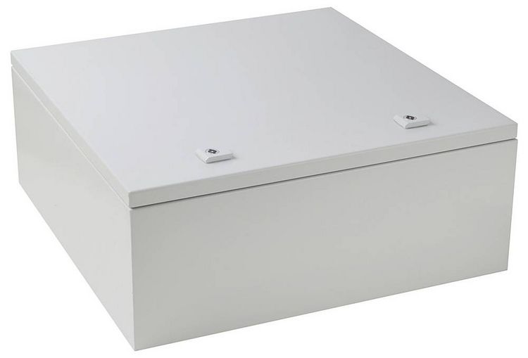 Produktbild: TRU COMPONENTS TC-S505020 Schaltschrank 500 x 500 x 200 Stahlblech Lichtgrau 1St.