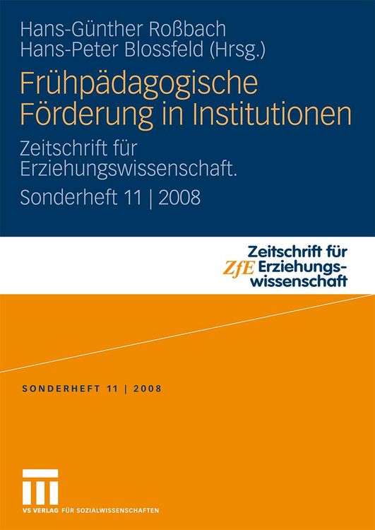 Produktbild: Fr&uuml;hp&auml;dagogische F&ouml;rderung in Institutionen