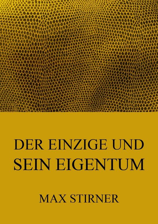 Produktbild: Der Einzige und sein Eigentum
