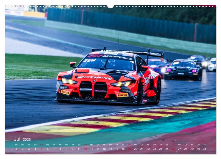 Produktbild: Motorsport aus M&uuml;nchen (hochwertiger Premium Wandkalender 2026 DIN A2 quer), Kunstdruck in Hochglanz