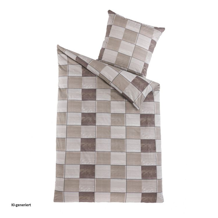Produktbild: HTI-Living Baumwoll-Bettw&auml;sche 135 x 200 2 teilig Baumwoll-Bettw&auml;sche 135 x 200 2 teilig