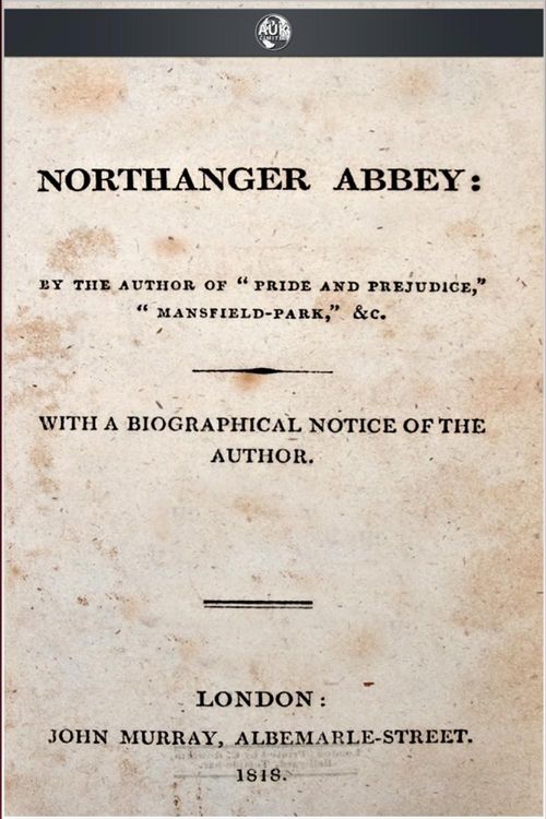 Produktbild: Northanger Abbey