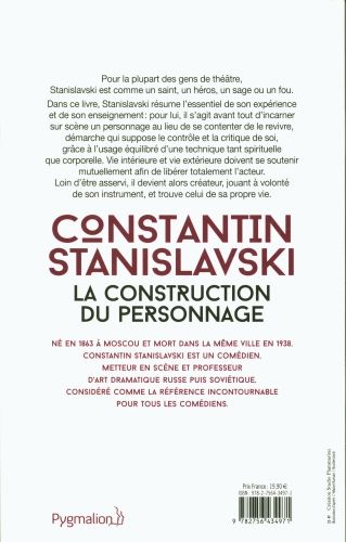 Produktbild: La construction du personnage