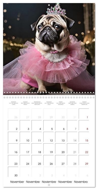 Produktbild: Grand Divas of the Dog World (Wall Calendar 2026 12 &times; 12 Inch) CALVENDO 12 Month Wall Calendar