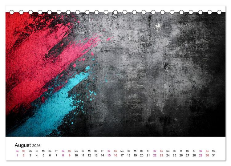 Produktbild: Mein kreativer Kalender (Tischkalender 2026 DIN A5 quer), CALVENDO Monatskalender