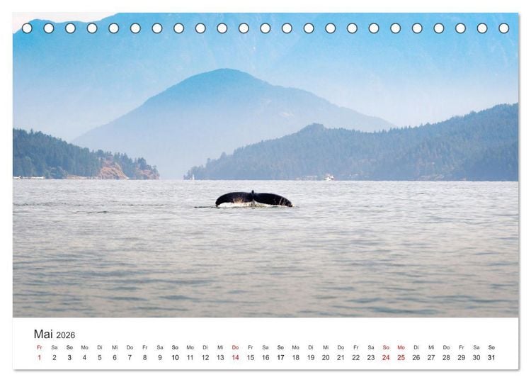 Produktbild: Kanadas Wunder (Tischkalender 2026 DIN A5 quer), CALVENDO Monatskalender
