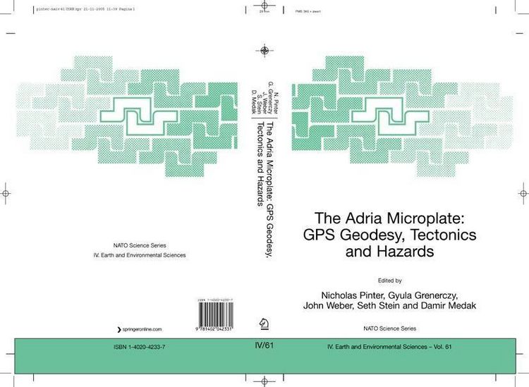 Produktbild: The Adria Microplate: GPS Geodesy, Tectonics and Hazards