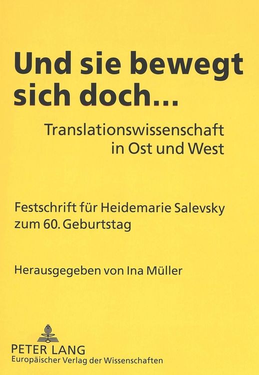 Produktbild: Und sie bewegt sich doch...