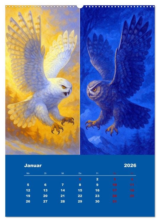 Produktbild: Spiegelwildnis (Wandkalender 2026 DIN A2 hoch), CALVENDO Monatskalender