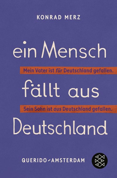 Produktbild: Ein Mensch f&auml;llt aus Deutschland