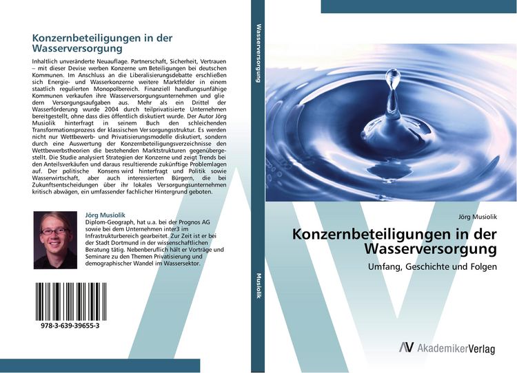 Produktbild: Konzernbeteiligungen in der Wasserversorgung