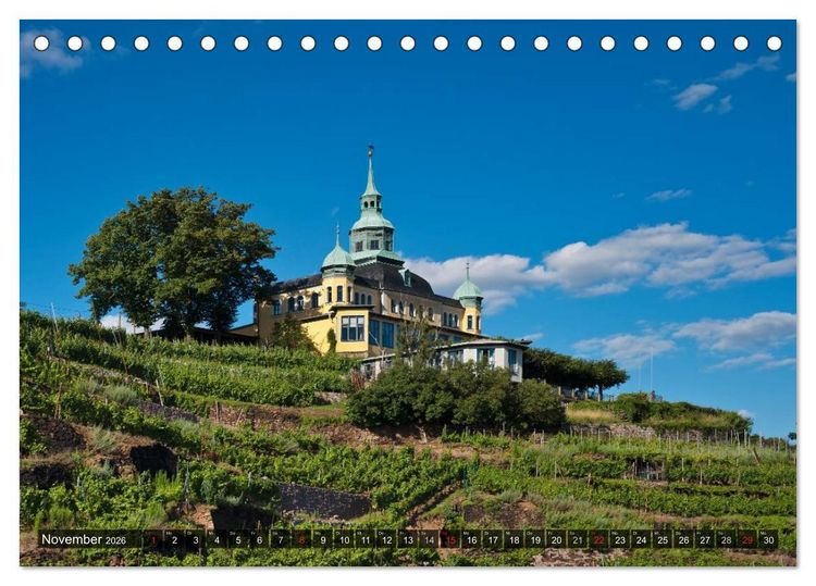 Produktbild: Ein Wochenende in Radebeul (Tischkalender 2026 DIN A5 quer), CALVENDO Monatskalender