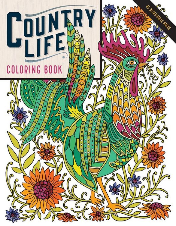 Produktbild: Country Life Coloring Book