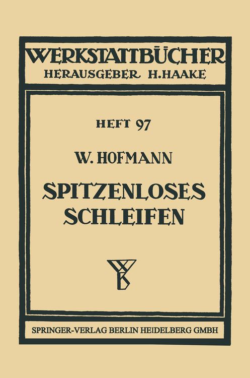 Produktbild: Spitzenloses Schleifen