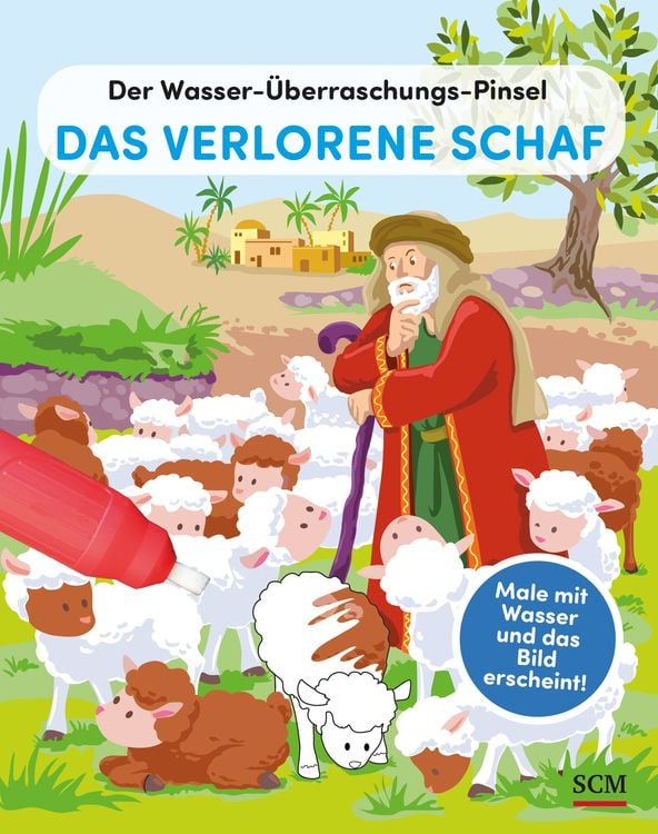 Produktbild: Der Wasser-Überraschungs-Pinsel - Das verlorene Schaf