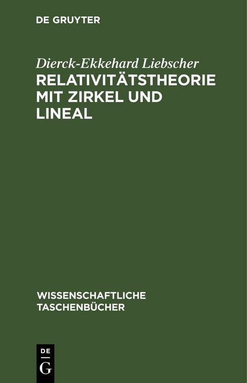 Produktbild: Relativit&auml;tstheorie mit Zirkel und Lineal