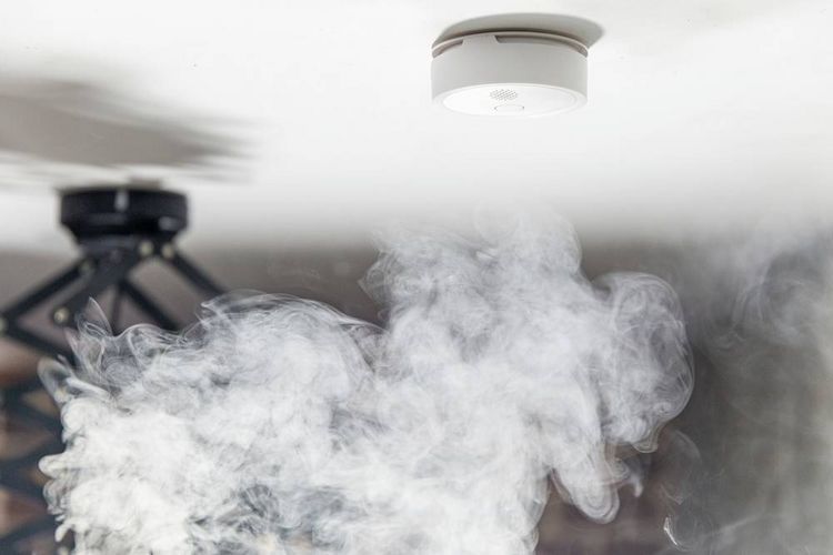 Produktbild: Shelly Plus Smoke Alarm Rauchmelder Bluetooth, Wi-Fi
